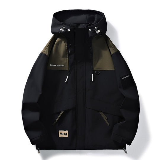 Herren technisch gestylte Outdoorjacke Nord Taschen