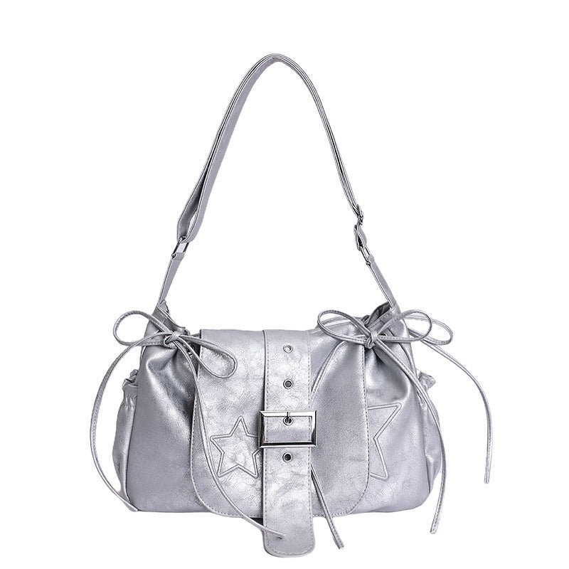 Damen Hobo-Tasche mit geflochtenem Detail und modischem Kordelzug Nord Taschen