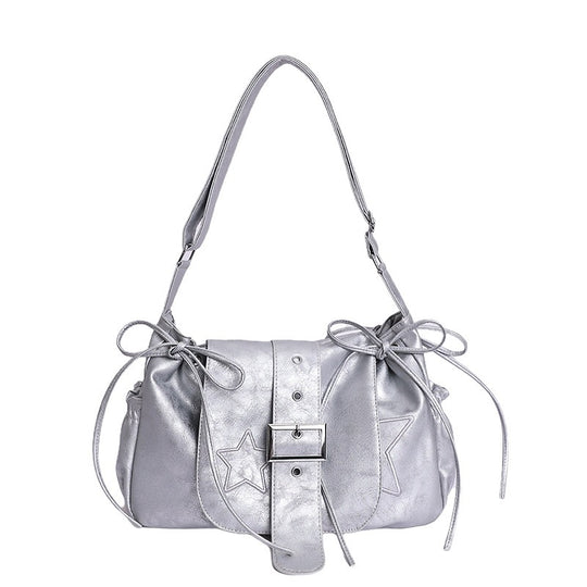 Damen Hobo-Tasche mit geflochtenem Detail und modischem Kordelzug Nord Taschen