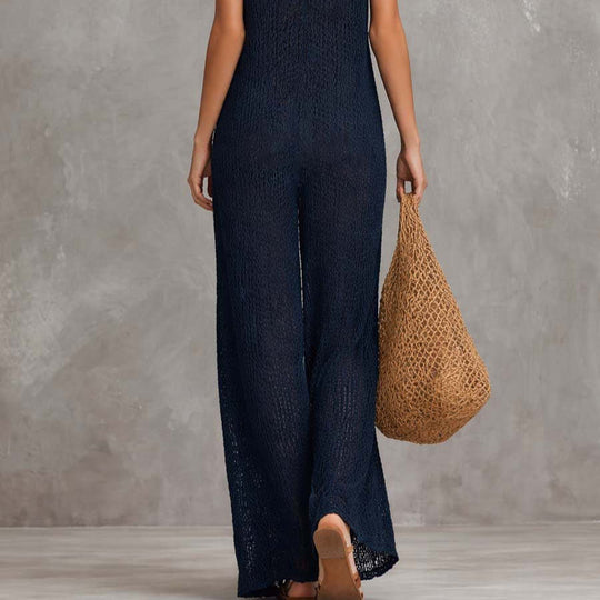 Damen Luftiges Sommerkleid mit seitlichen Taschen und tiefem Ausschnitt Nord Taschen