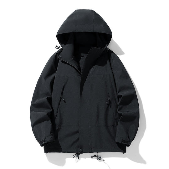 Herren Wetterfeste Outdoor-Jacke Nord Taschen