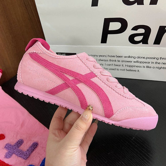 Damen Sneakers aus hochwertigem Wildleder mit modischen Akzenten Nord Taschen