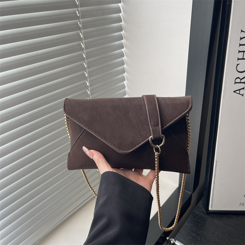 Damen Clutch-Tasche mit elegantem Umschlagdesign und feinem Kunstleder Nord Taschen