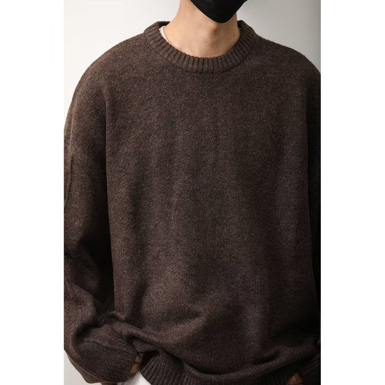 Herren Lockerer Strickpullover Nord Taschen