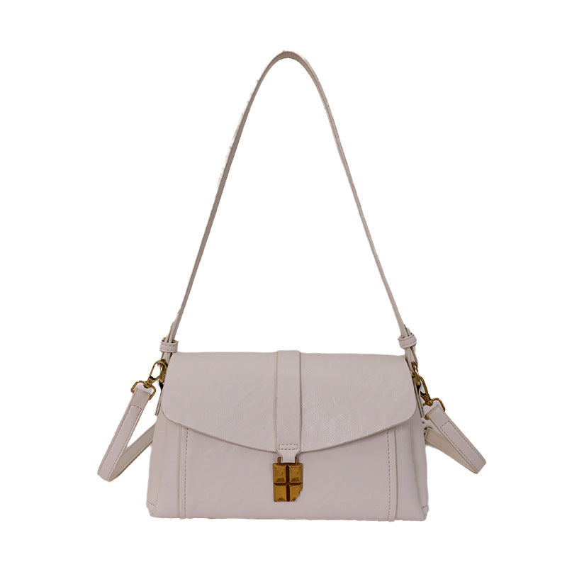 Damen Umhängetasche mit elegantem Klappverschluss und abnehmbarem Schulterriemen Nord Taschen
