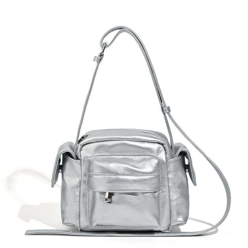 Damen praktische Crossbody-Tasche mit verstellbarem Riemen und mehreren Fächern Nord Taschen