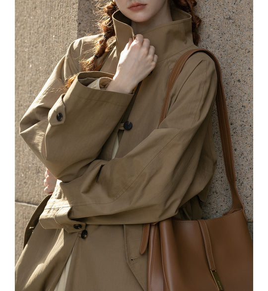 Damen Urbaner Trenchcoat Nord Taschen