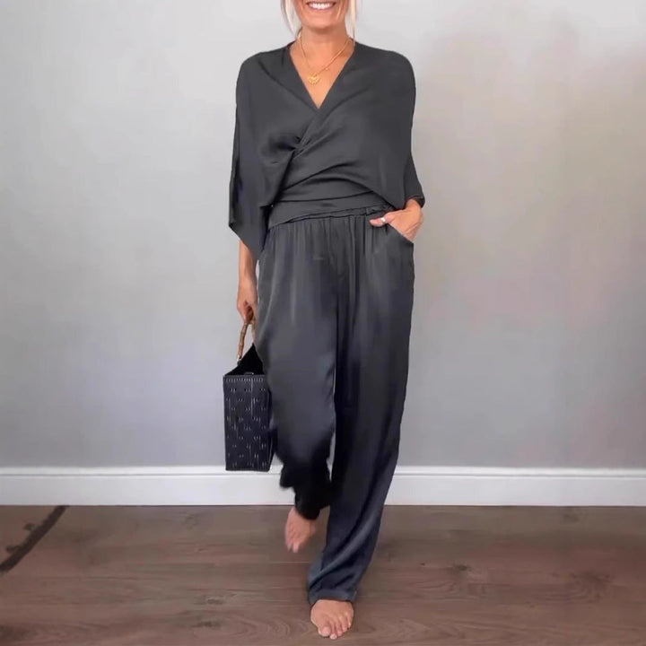 Damen elegantes und bequemes Jumpsuit Set