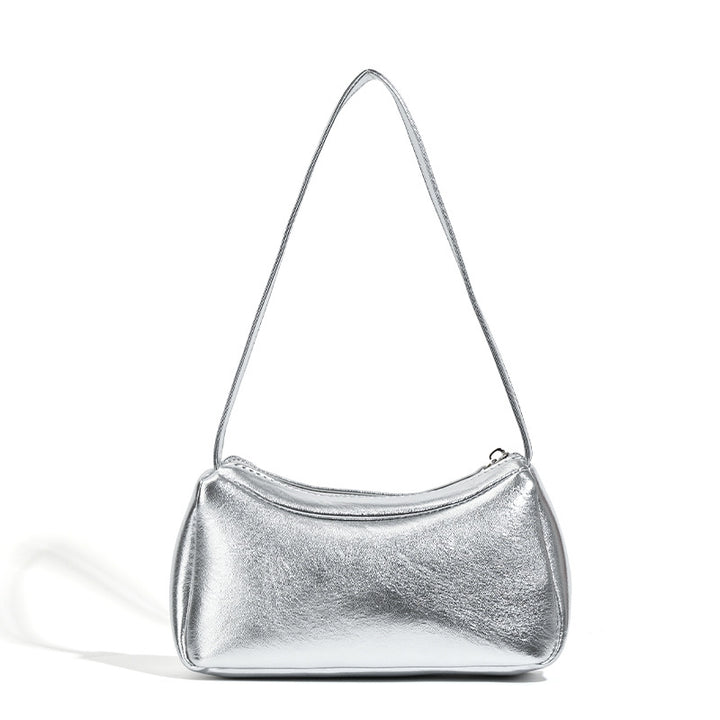 Damen modische Umhängetasche mit glänzender Metallic-Oberfläche Nord Taschen