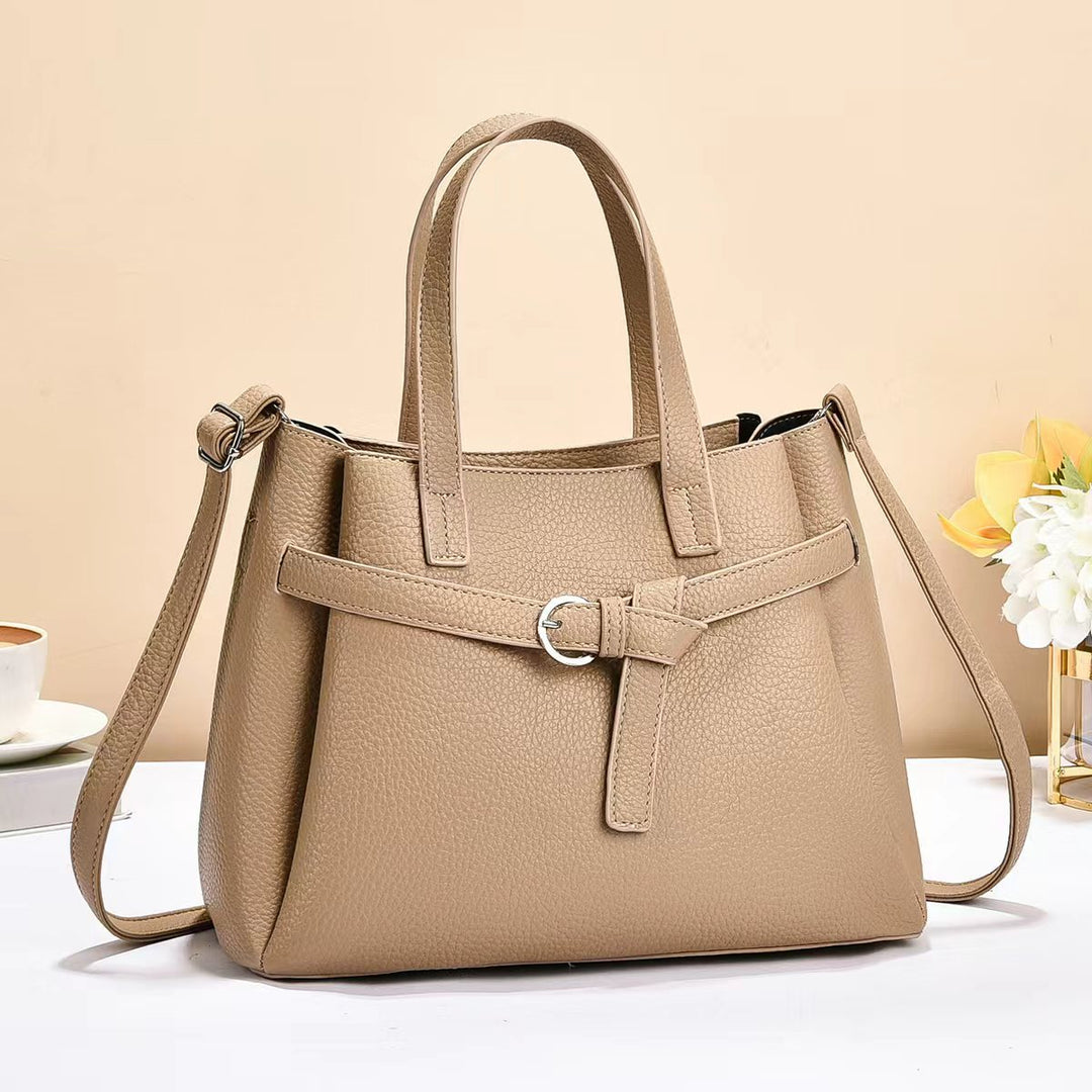 Damen elegante Handtasche mit vielseitigem Tragegurt Nord Taschen