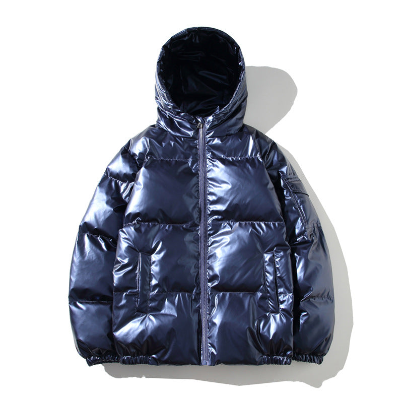 Unisex gepolsterte Steppjacke mit Thermoisolierung, Stehkragen und Ärmeltasche Nord Taschen