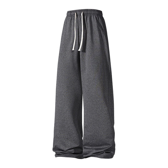 Damen Weite Palazzo-Hose mit elastischem Tunnelzugbund und fließender Satinoptik Nord Taschen