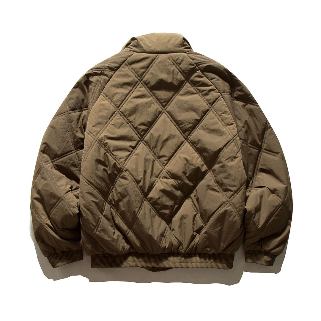 Unisex Boxy‑Steppblouson mit Diamantsteppung und hohem Funnelkragen Nord Taschen