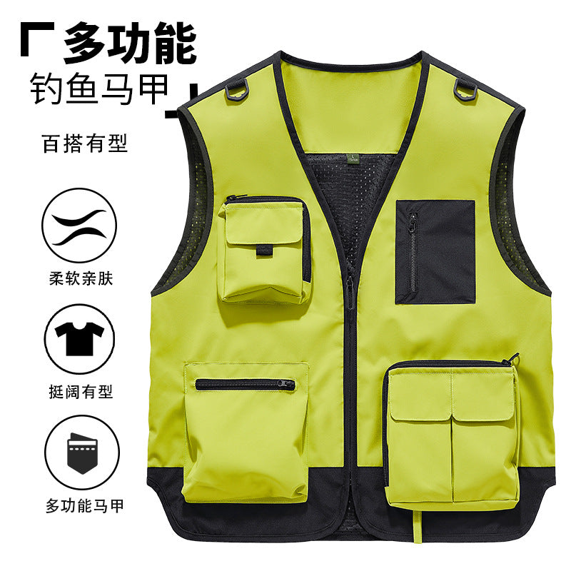 Herren Multifunktionale Arbeitsweste Nord Taschen