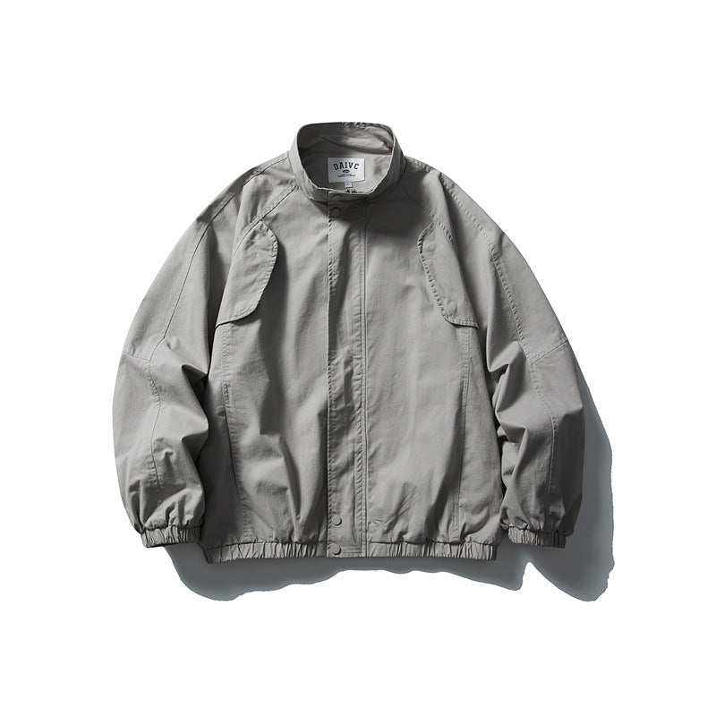 Unisex Boxy-Fieldblouson aus leichtem Ripstop mit verdeckter Reißverschlussblende und elastischem Saum Nord Taschen