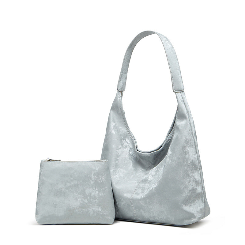 Damen Hobo-Tasche mit abnehmbarem Kosmetiktäschchen und elegantem Design Nord Taschen