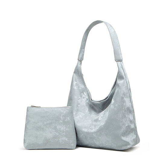 Damen Hobo-Tasche mit abnehmbarem Kosmetiktäschchen und elegantem Design Nord Taschen