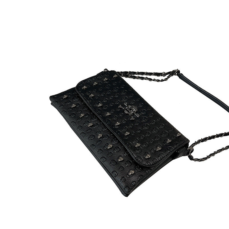 Damen Clutch-Tasche mit edlem Muster und abnehmbarem Schulterriemen Nord Taschen