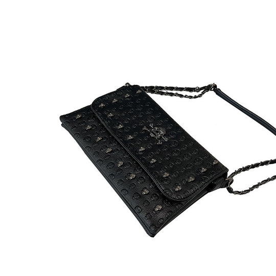 Damen Clutch-Tasche mit edlem Muster und abnehmbarem Schulterriemen Nord Taschen
