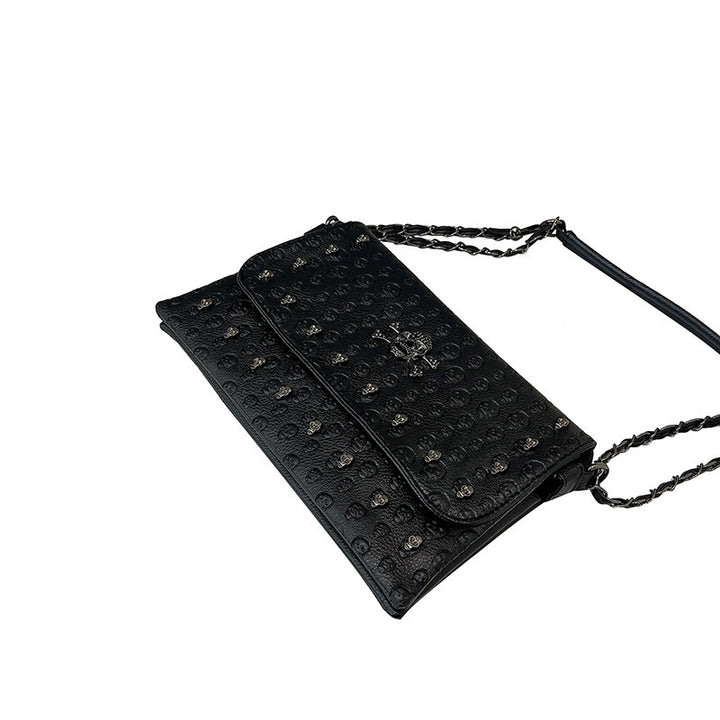 Damen Clutch-Tasche mit edlem Muster und abnehmbarem Schulterriemen Nord Taschen