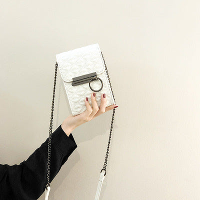 Damen Umhängetasche mit strukturiertem Obermaterial und modernem Silhouetten-Design Nord Taschen