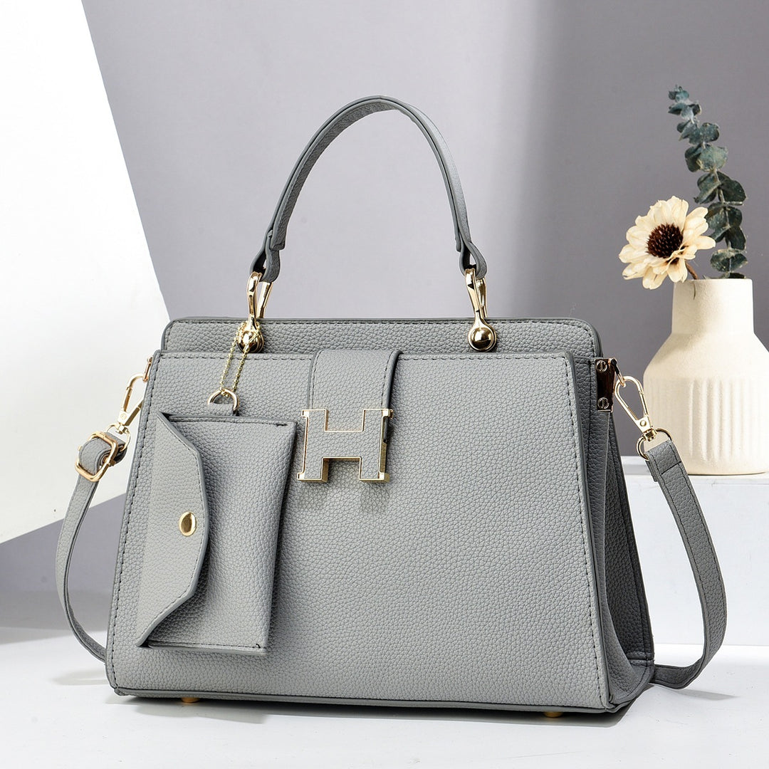 Damen elegante Handtasche mit abnehmbarem Mini-Geldbeutel Nord Taschen