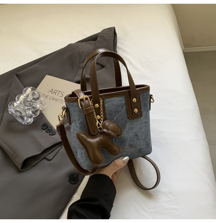 Damen Mini-Handtasche mit abnehmbarem Anhänger Nord Taschen