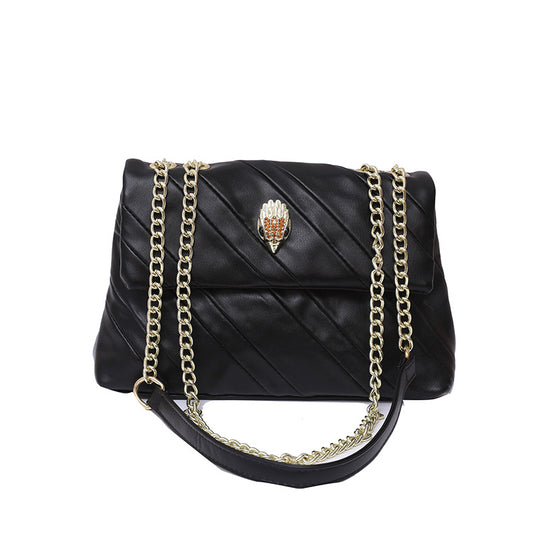 Damen Hobo-Tasche mit geflochtenem Kettenriemen und eleganter Verzierung Nord Taschen