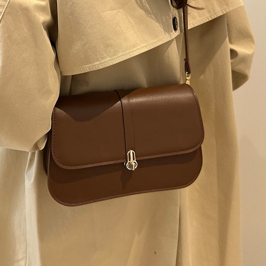 Damen elegante Umhängetasche mit hochwertiger Lederverarbeitung und edlem Verschluss Nord Taschen