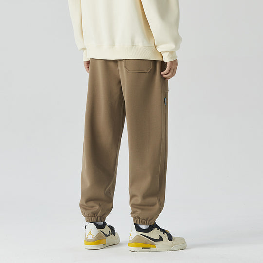 Herren Relaxed-Jogger mit elastischem Bund und abnehmbarem Teddyfutter Nord Taschen