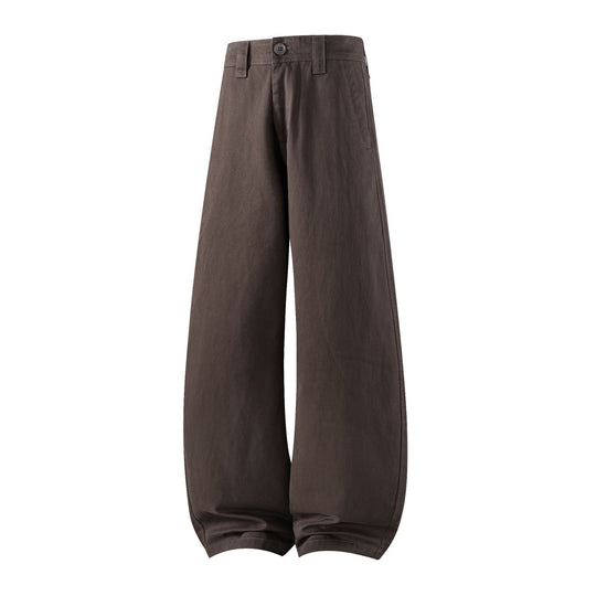 Damen Extraweite High‑Waist Culotte‑Hose mit ballonförmigem Saum und hohem Bund Nord Taschen