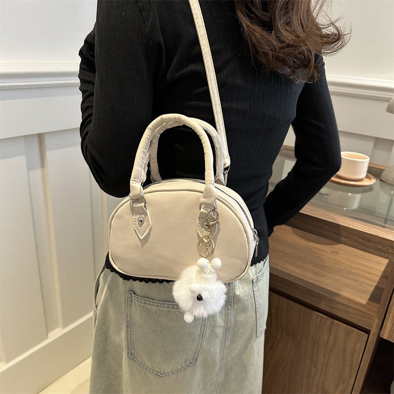 Damen elegante Umhängetasche aus hochwertigem Kunstleder mit abnehmbarem Schulterriemen Nord Taschen