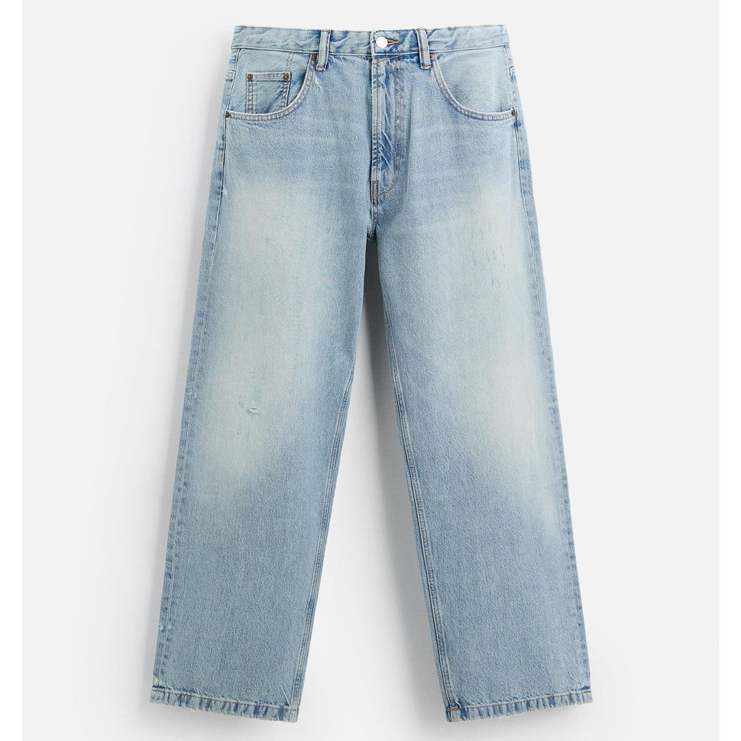 Damen High‑Waist Cropped Wide‑Leg Jeans aus weichem Stretch-Denim Nord Taschen