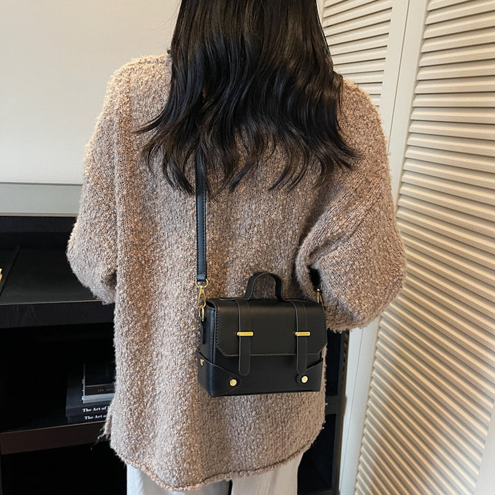 Damen Mini-Handtasche mit strukturiertem Design und abnehmbarem Schulterriemen Nord Taschen
