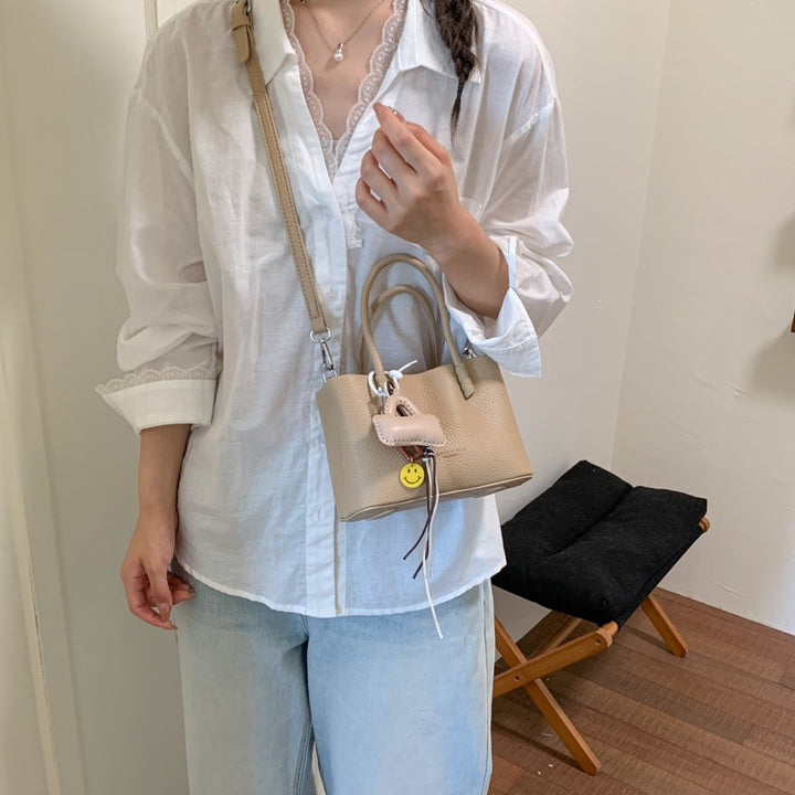 Damen Mini-Handtasche mit modischem Kordelzug Nord Taschen