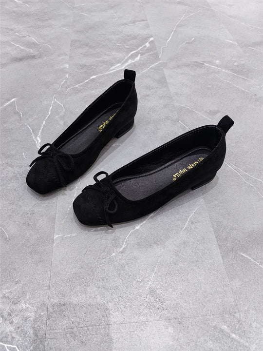 Damen Ballerinas mit dekorativem Schleifen-Detail