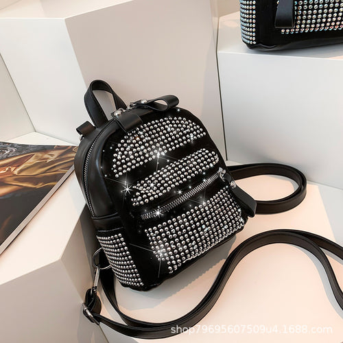 Damen Rucksack mit Glitter-Akzenten Nord Taschen