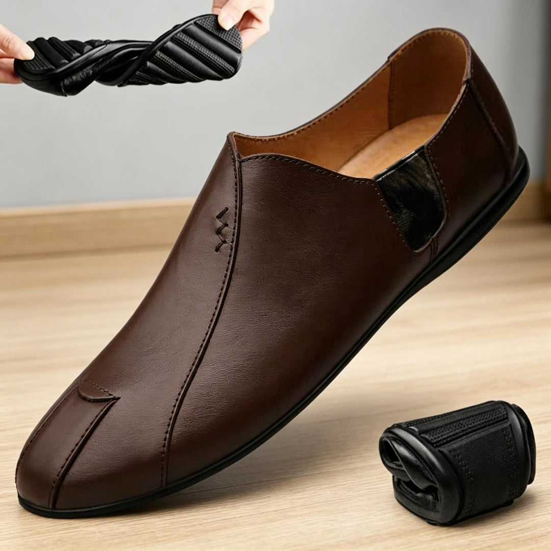 Herren Elegante und bequeme Slip-On Mokassins Nord Taschen