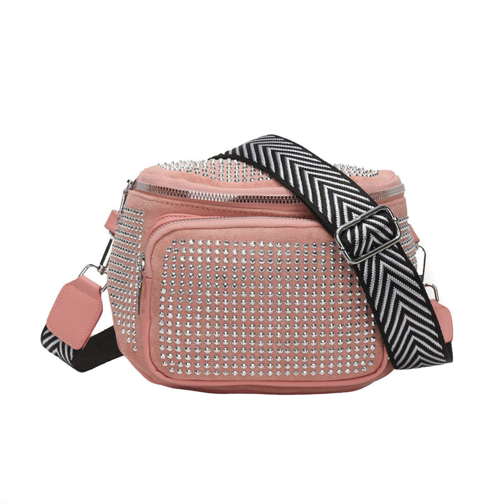 Damen modische Umhängetasche mit funkelnden Strassdetails Nord Taschen
