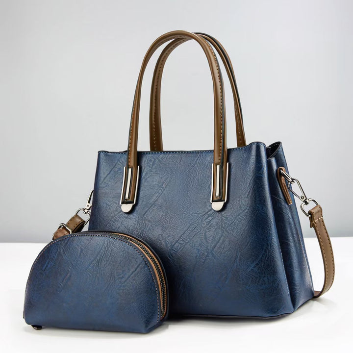 Damen handliche Handtasche mit abnehmbarer Kosmetiktasche Nord Taschen