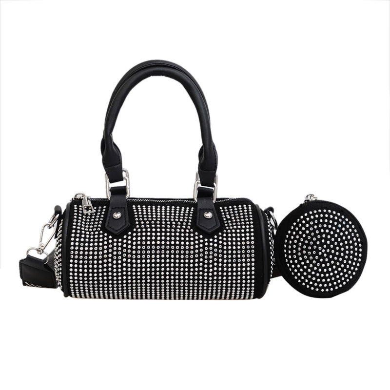 Damen elegante Umhängetasche mit Glitzerdetails Nord Taschen