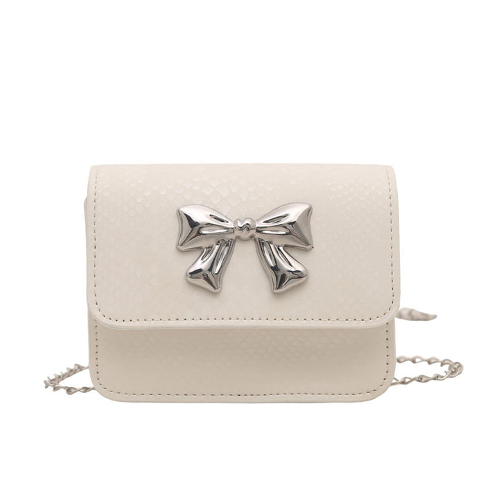 Damen Clutch mit verspieltem Schleifendesign Nord Taschen