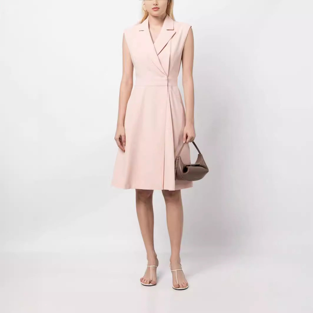 Damen Ärmeloses Blazerkleid mit tailliertem A‑Linien‑Schnitt Nord Taschen