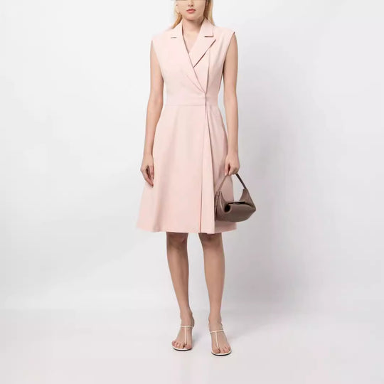 Damen Ärmeloses Blazerkleid mit tailliertem A‑Linien‑Schnitt Nord Taschen