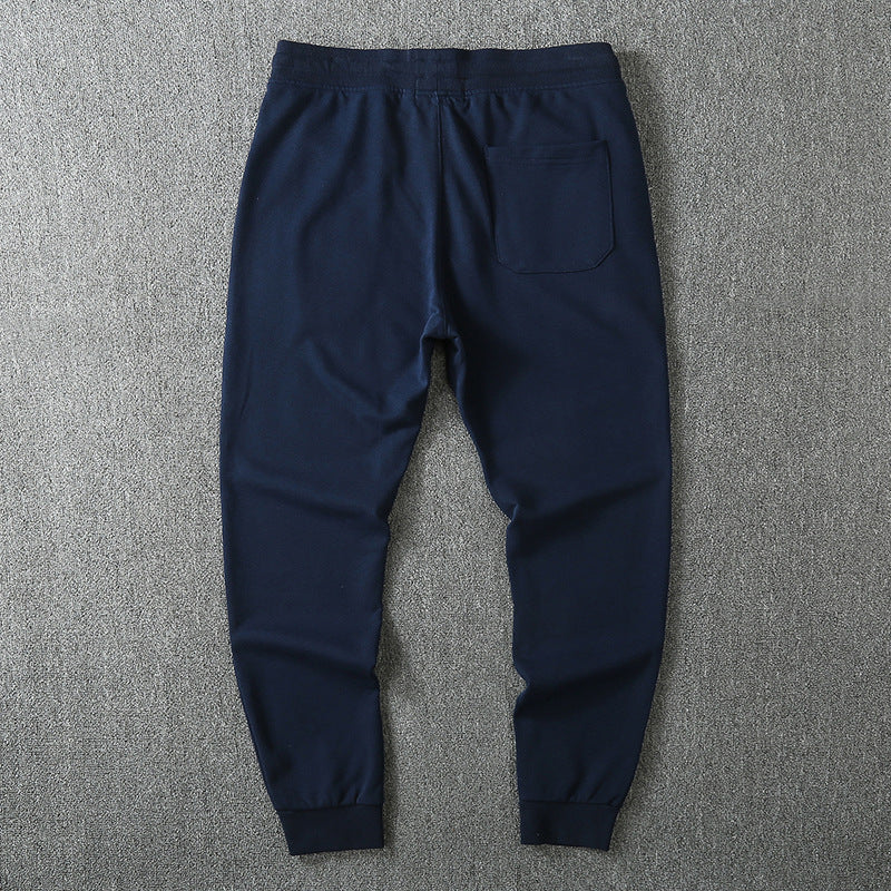Herren Slim-Fit Fleece-Jogginghose mit elastischem Bund, Kordelzug und gekämmter Innenseite Nord Taschen