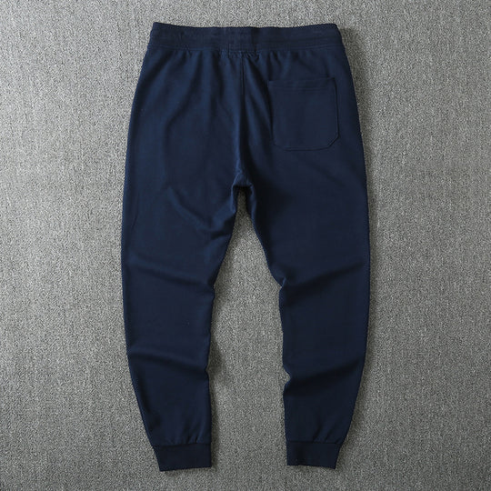 Herren Slim-Fit Fleece-Jogginghose mit elastischem Bund, Kordelzug und gekämmter Innenseite Nord Taschen