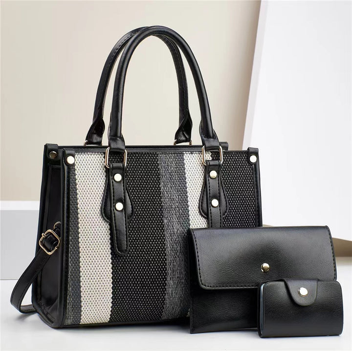 Damen praktische Handtasche mit abnehmbarer Geldbörse Nord Taschen