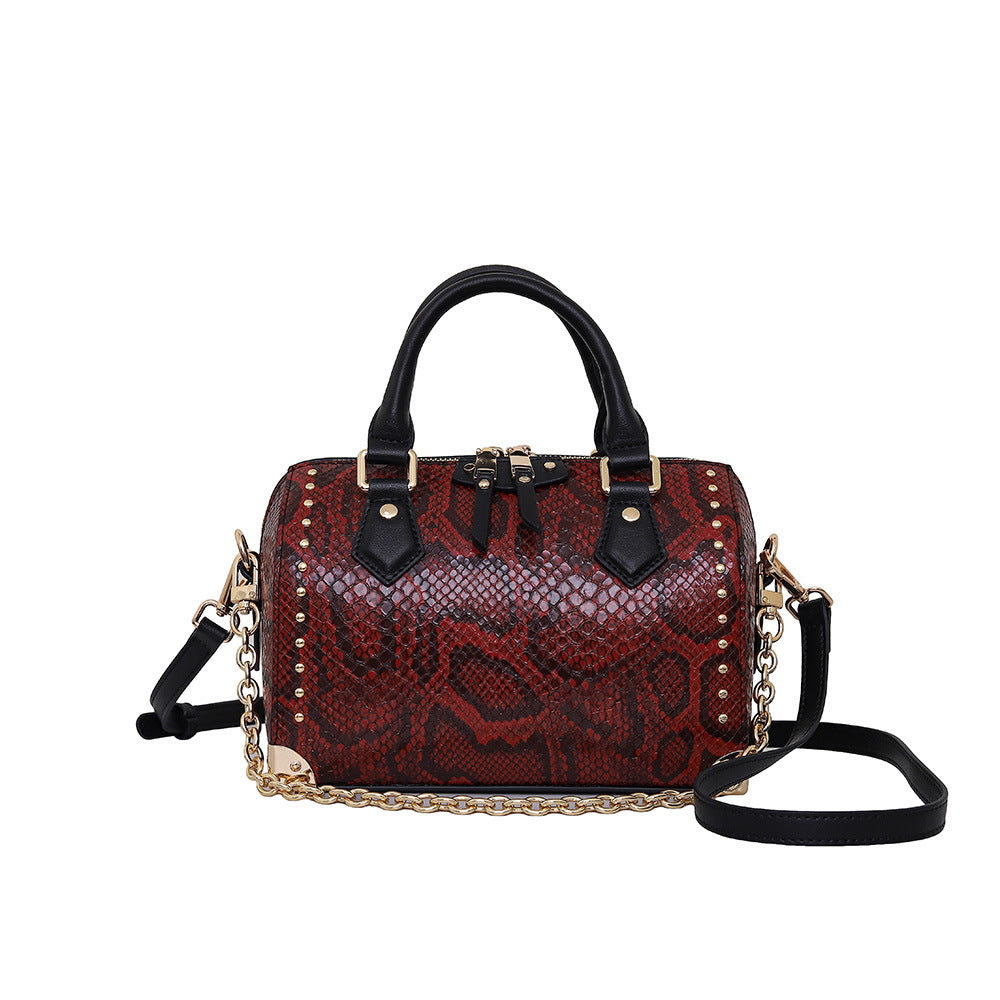Damen modische Mini-Handtasche mit elegantem Kettenriemen Nord Taschen