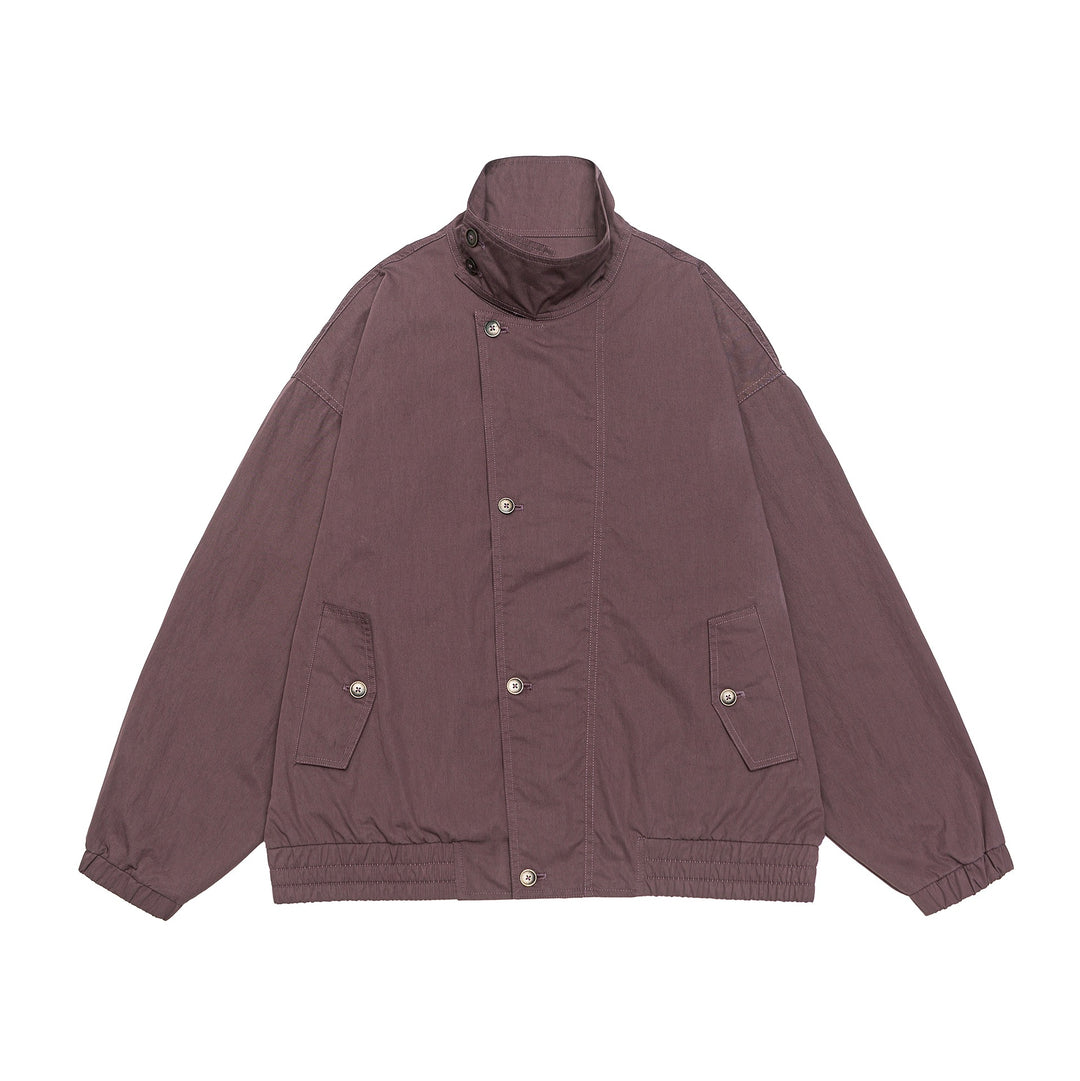 Unisex Leichter Boxy‑Blouson mit Funnel‑Kragen und Utility‑Taschen Nord Taschen