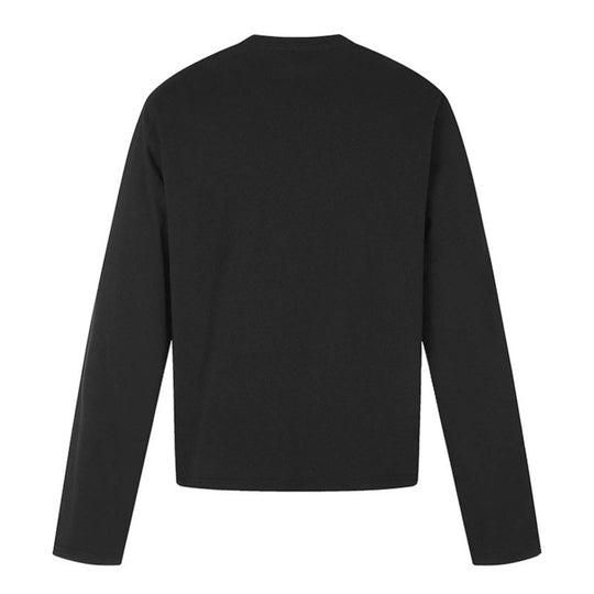 Herren Langarmshirt mit Strukturprint und flaggeninspiriertem Grafikmix Nord Taschen